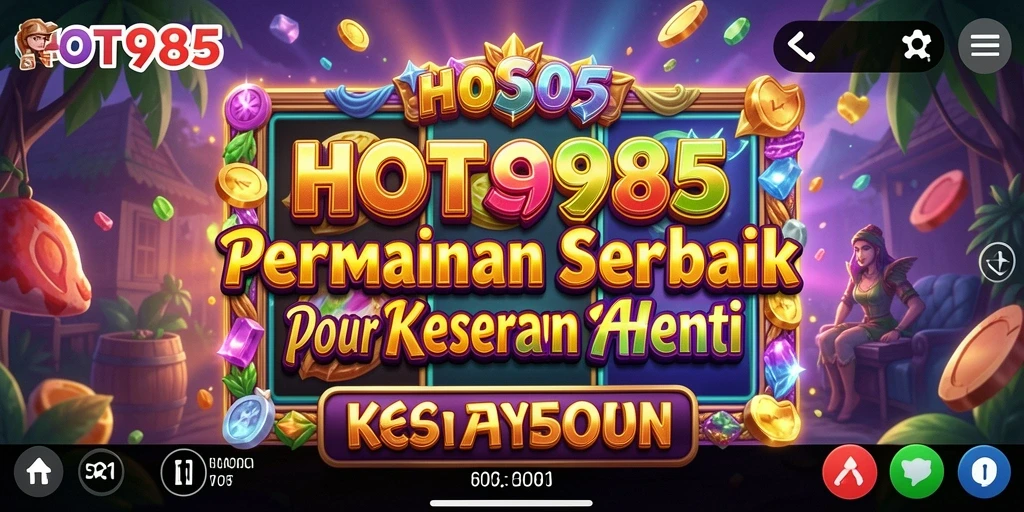 Gameplay HOT985 yang seru dan penuh warna.