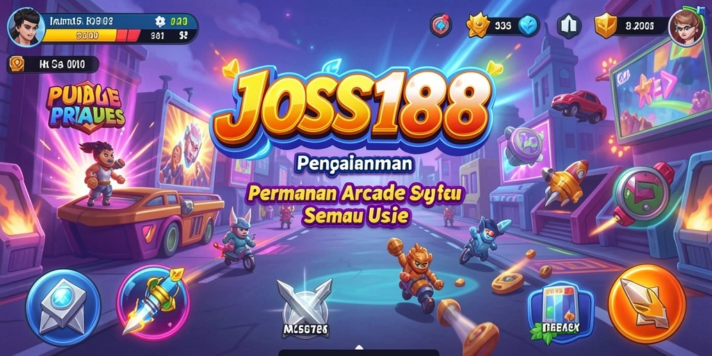 Tangkapan layar permainan JOSS188 menampilkan aksi seru dalam gameplay Arcade.