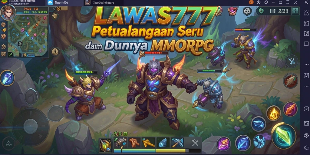 Tampilan gameplay LAWAS777 yang menakjubkan dan mengasyikkan.