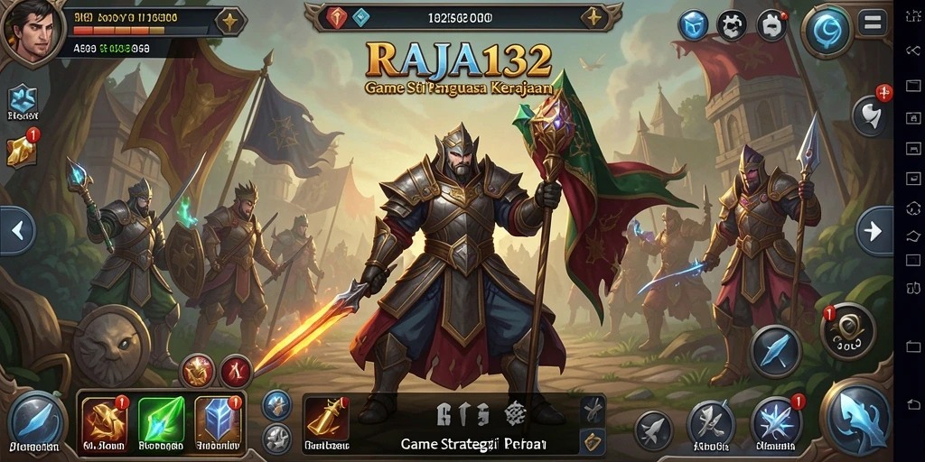 Tampilan gameplay menarik dari RAJA132 yang penuh strategi.