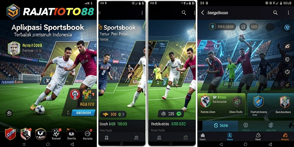 Tampilan gameplay Sportsbook RAJATOTO88 yang menarik dan interaktif.