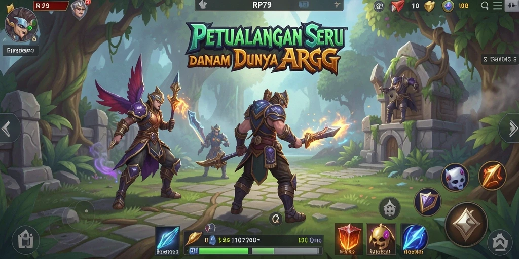 Tampilan gameplay RP79 yang menegangkan dalam dunia ARPG.